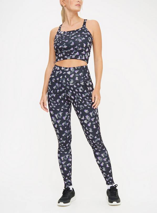 Active Ditsy Animal Print Leggings S